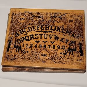 Exquisite Handcrafted Wooden Ouija Board - A Truly Rare Find!